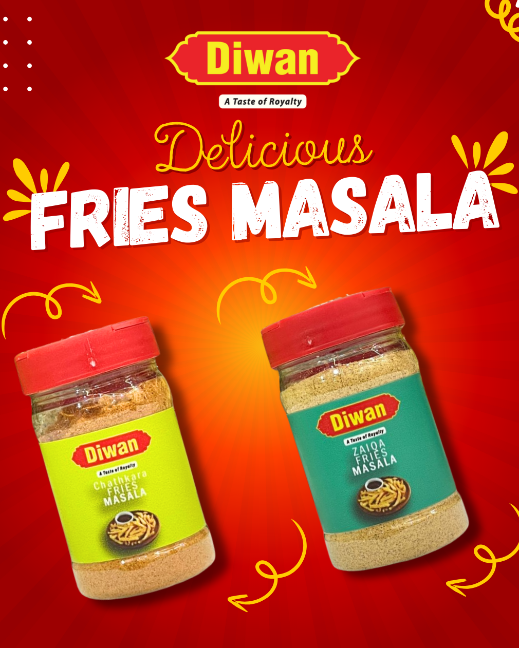 Pack OF 2 Fries Masala